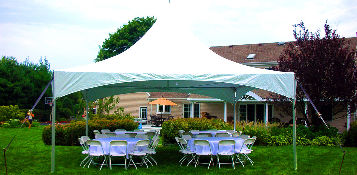 Outdoor backyard tent